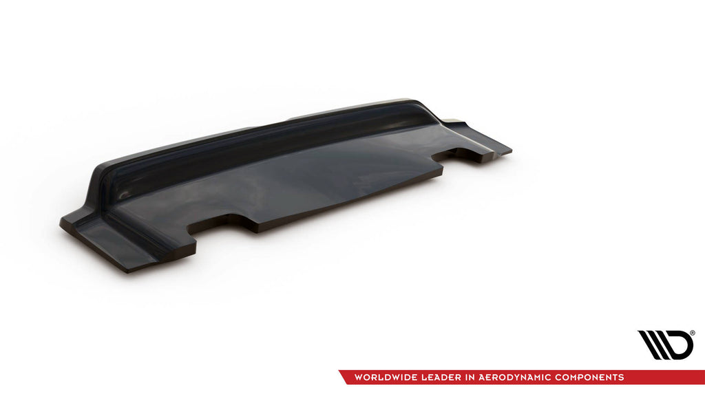 Maxton Design Street+ Mittlerer Diffusor RACE V.2 passend für Volvo V90 Mk2 schwarz Hochglanz