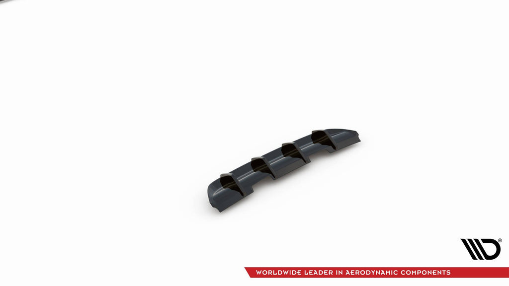 Maxton Design Diffusor Heck Ansatz passend für Ford Escape Mk3 schwarz Hochglanz