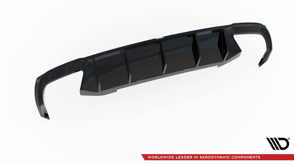Maxton Design Diffusor Heck Ansatz V.2 passend für Skoda Octavia RS Mk3 / Mk3 FL Hatchback / Kombi