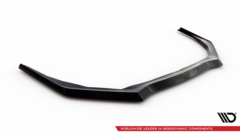 Maxton Design Street+ Spoilerlippe Front Ansatz V.1 passend für Subaru WRX STI Mk1 Facelift schwarz Hochglanz