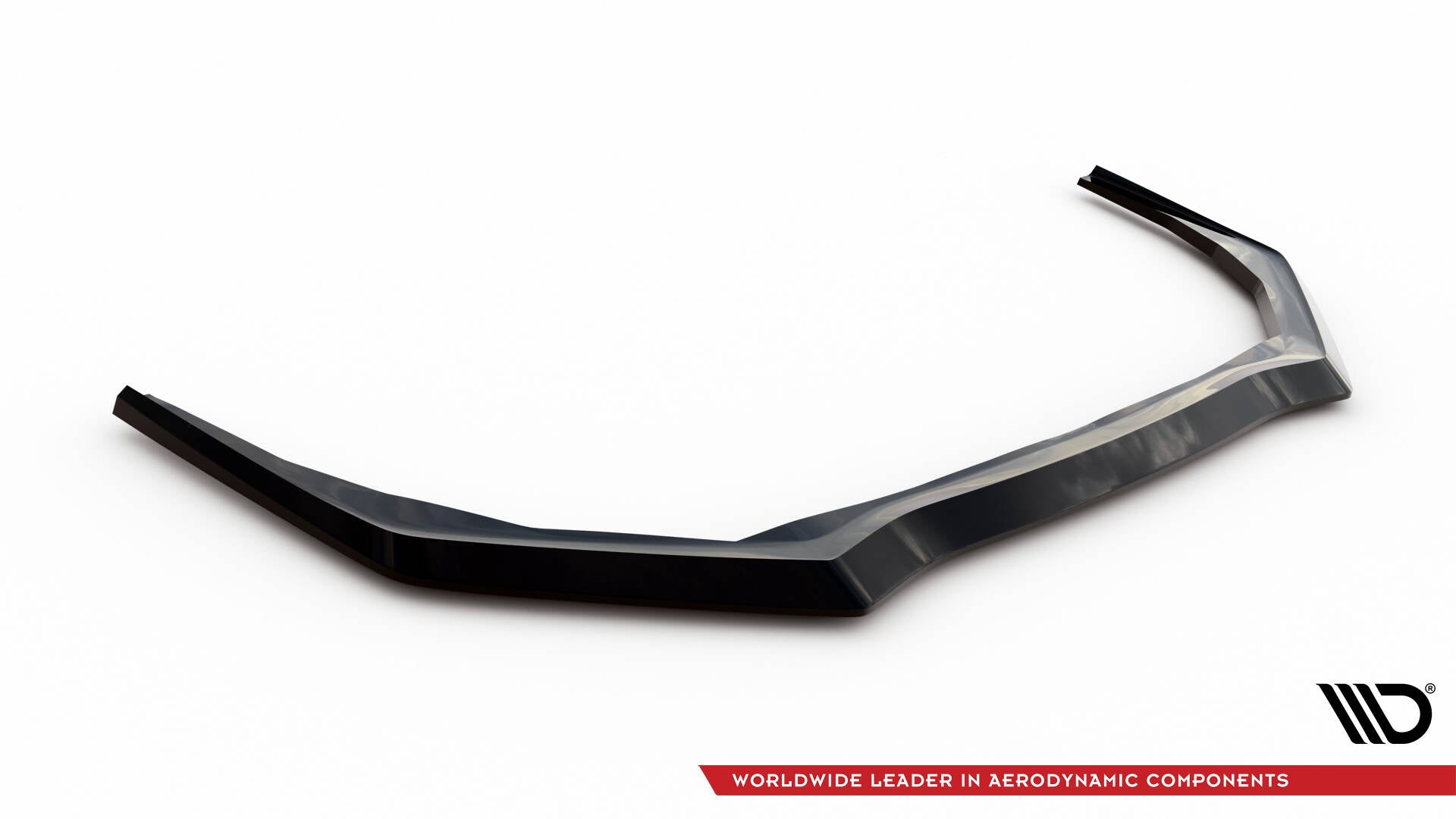 Maxton Design Street+ Spoilerlippe Front Ansatz V.1 passend für Subaru WRX STI Mk1 Facelift schwarz Hochglanz
