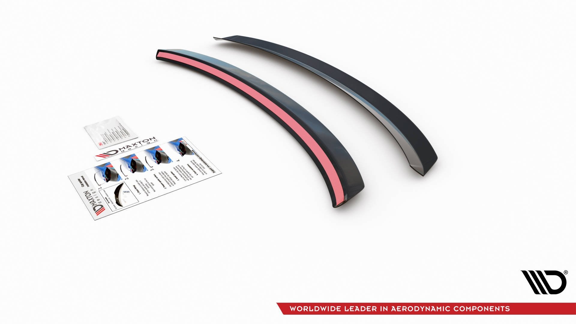 Maxton Design Spoiler CAP passend für Mazda CX-3 schwarz Hochglanz