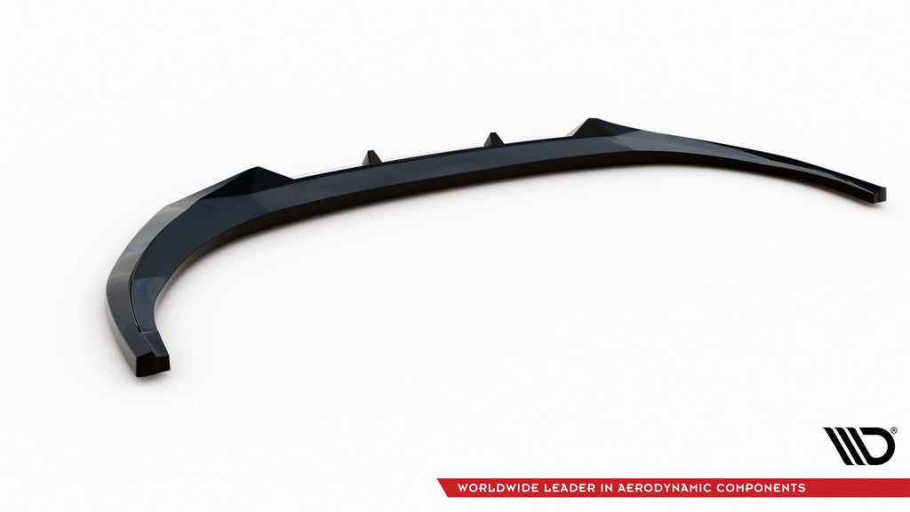 Maxton Design Street+ Spoilerlippe Front Ansatz passend für Hyundai Elantra Mk7 schwarz Hochglanz