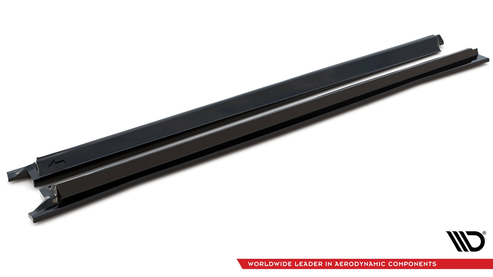 Maxton Design Street+ Seitenschweller Leisten passend für Audi RSQ8 Mk1 schwarz Hochglanz