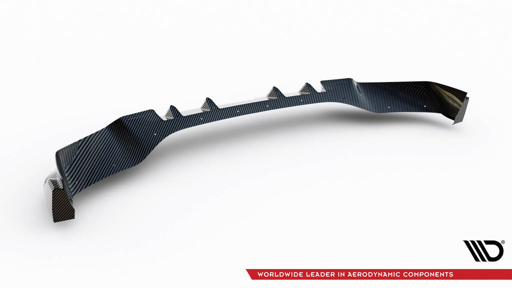 Maxton Design Prepreg Carbon Fiber Street+ Spoilerlippe Front Ansatz passend für BMW X5 M-Paket G05 Facelift