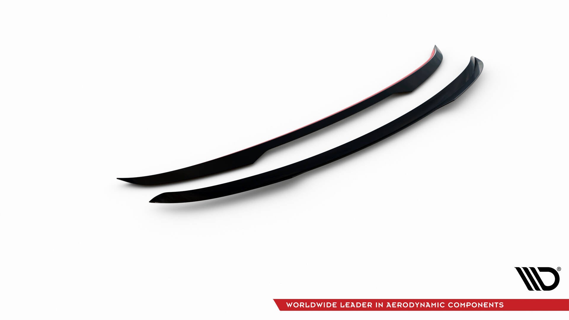 Maxton Design Spoiler CAP V.2 passend für Audi A6 Avant C7 schwarz Hochglanz