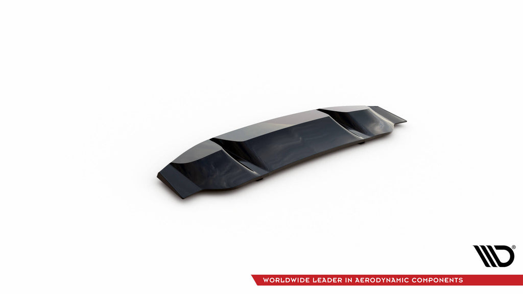 Maxton Design Street+ Mittlerer Diffusor RACE passend für Mercedes-AMG E63 W213 Facelift schwarz Hochglanz