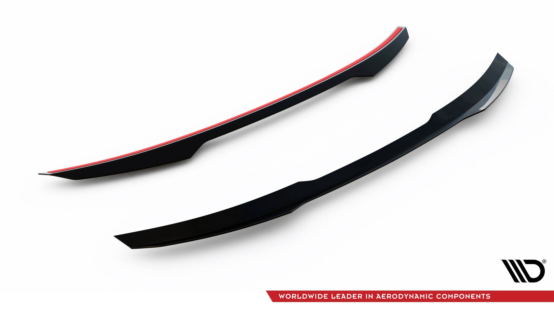 Maxton Design Spoiler CAP passend für BMW M135i M-Performance F40 schwarz Hochglanz