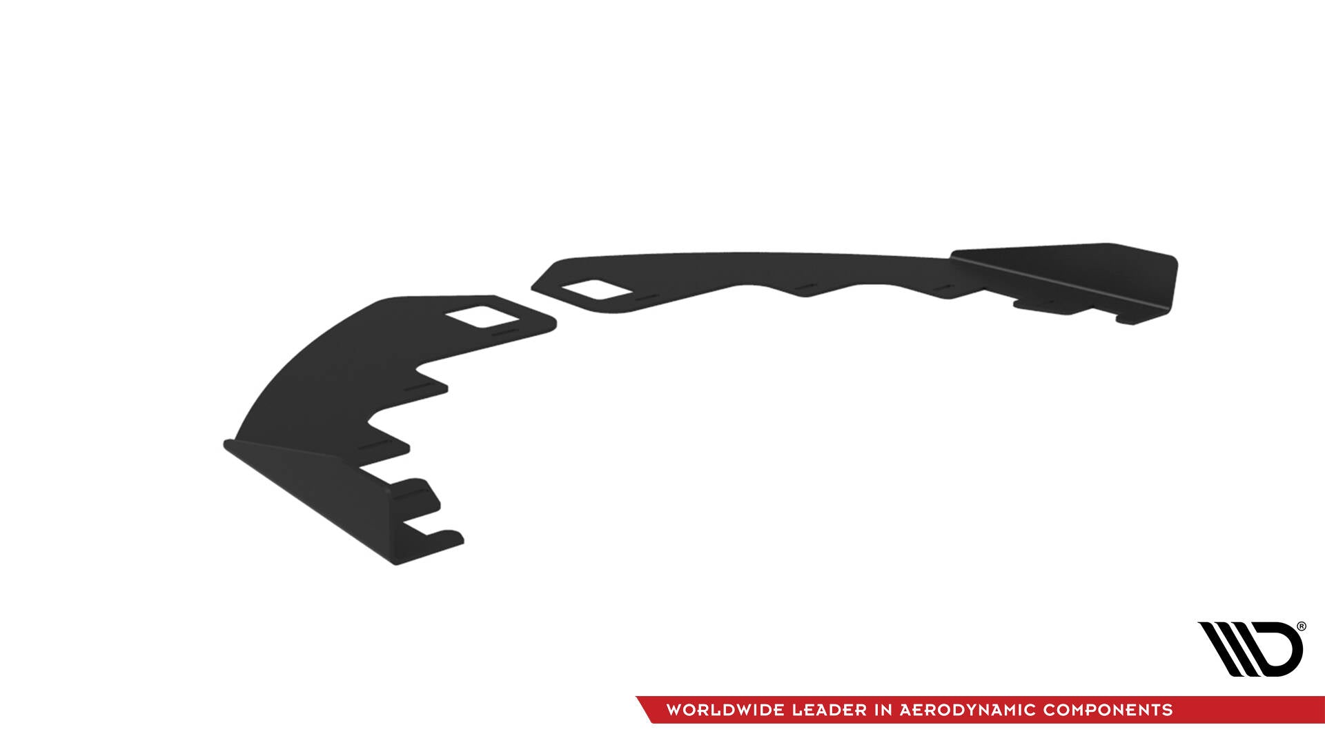 Maxton Design Front Stoßstange Flaps passend für Kia Proceed GT Mk3 Facelift / Ceed GT / GT - Line Mk1 Facelift schwarz Hochglanz