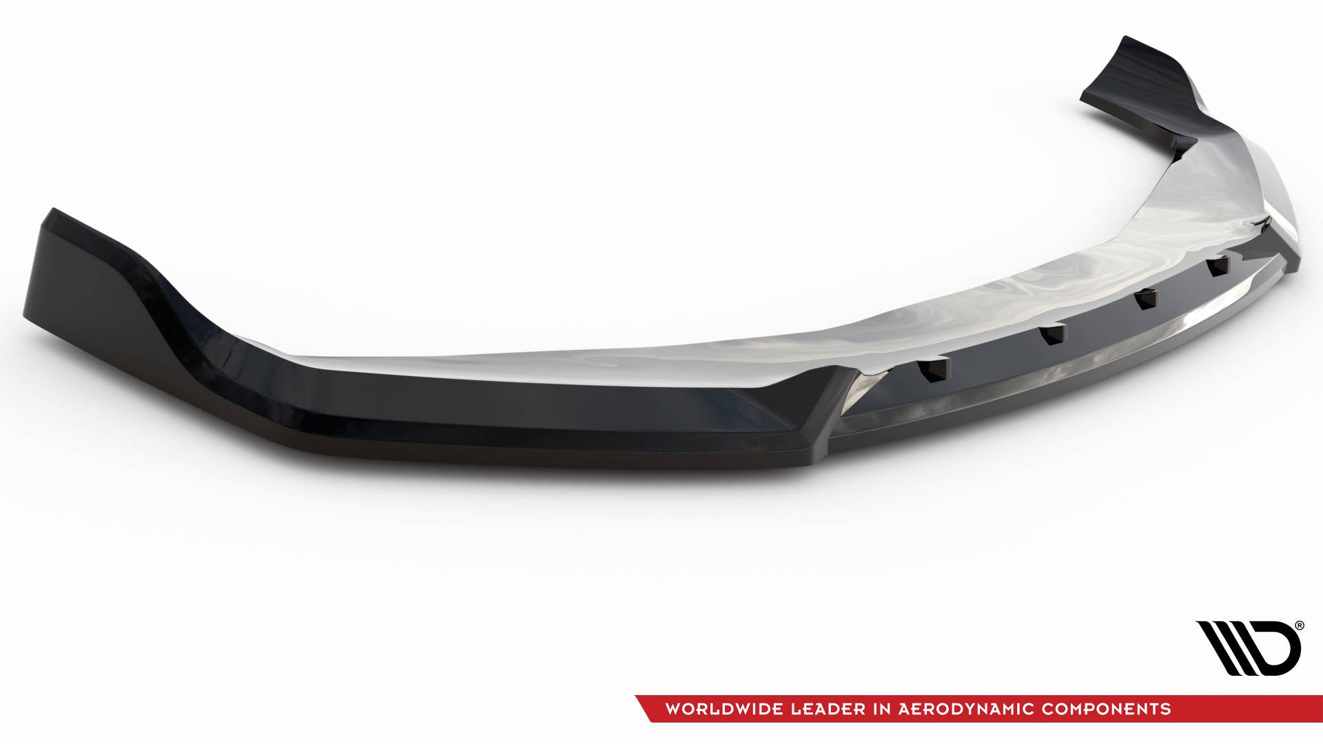 Maxton Design Street+ Spoilerlippe Front Ansatz V.2 passend für BMW 7 M-Paket / M760e / i7 M-Paket G70 schwarz Hochglanz