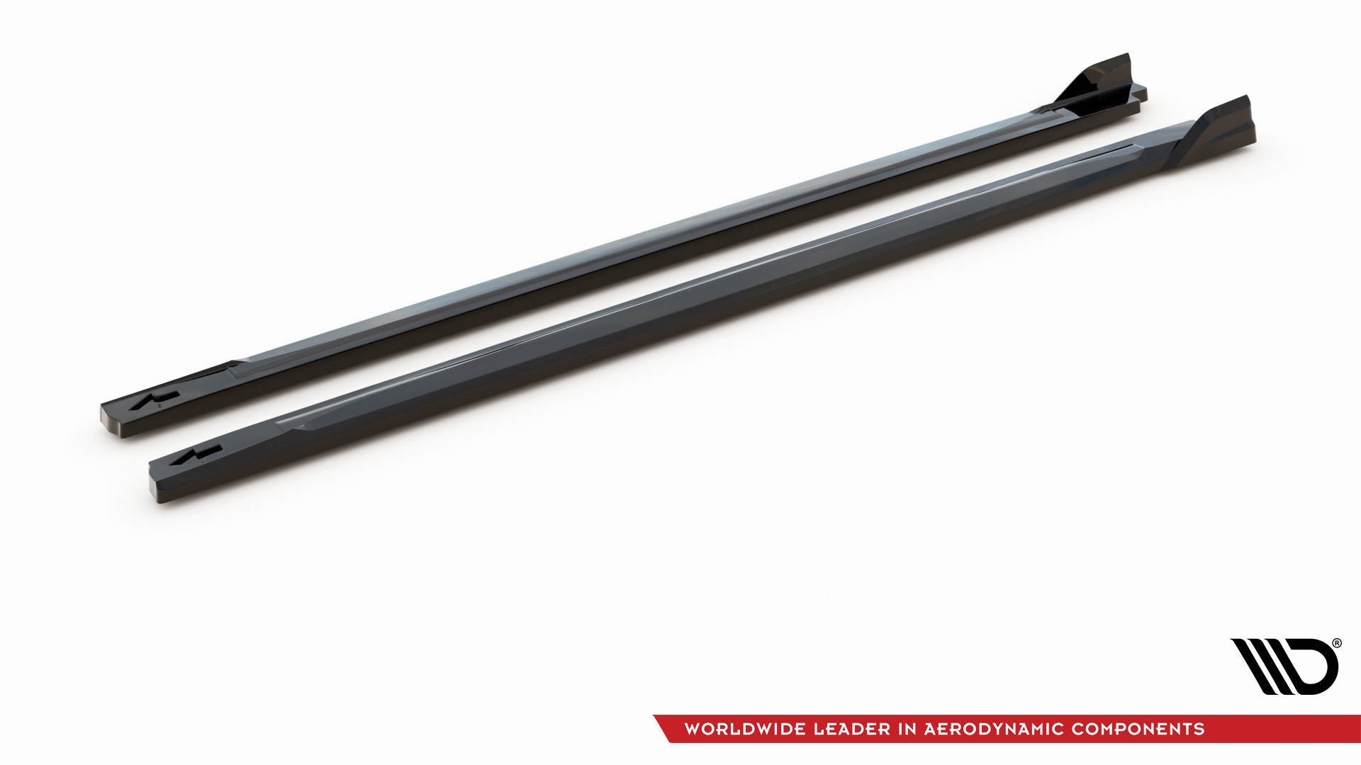Maxton Design Street+ Seitenschweller Leisten V.2 passend für Hyundai Kona N Mk1 schwarz Hochglanz