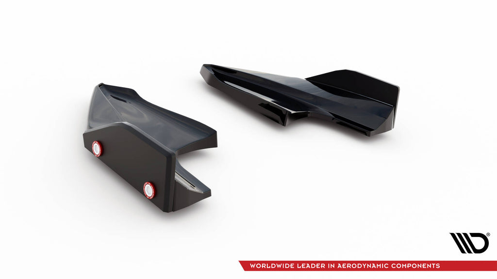 Maxton Design Heck Ansatz Flaps Diffusor V.5 + Flaps passend für VW Golf R Hatchback Mk8 Facelift