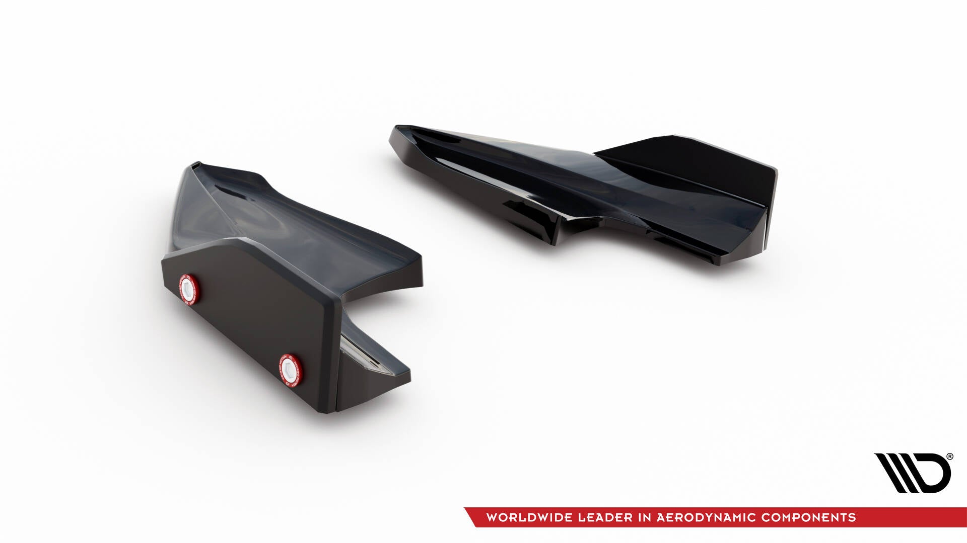 Maxton Design Heck Ansatz Flaps Diffusor V.5 + Flaps passend für VW Golf R Hatchback Mk8 Facelift