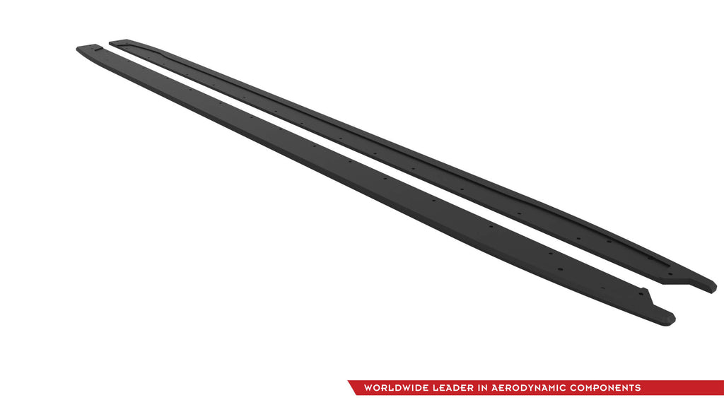Maxton Design Street Pro Street+ Seitenschweller Leisten V.2 passend für Audi A3 S-Line Limousine / S3 Limousine 8Y / 8Y Facelift