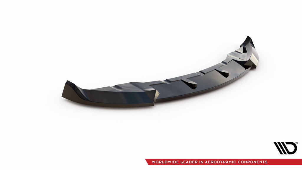 Maxton Design Street+ Spoilerlippe Front Ansatz passend für Mini One R56 schwarz Hochglanz