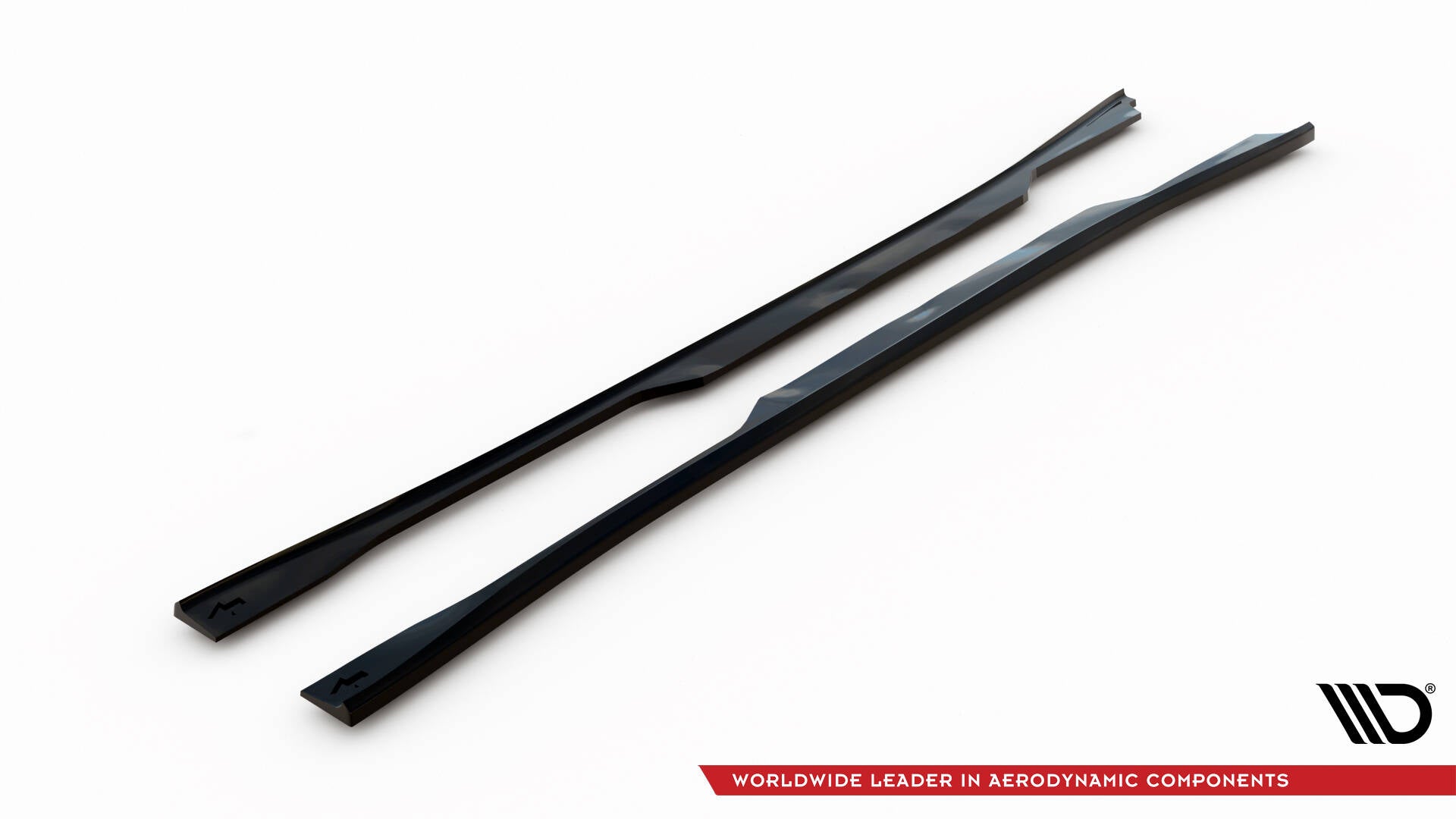 Maxton Design Street+ Seitenschweller Leisten V.2 passend für Infiniti Q50 S Mk1 schwarz Hochglanz