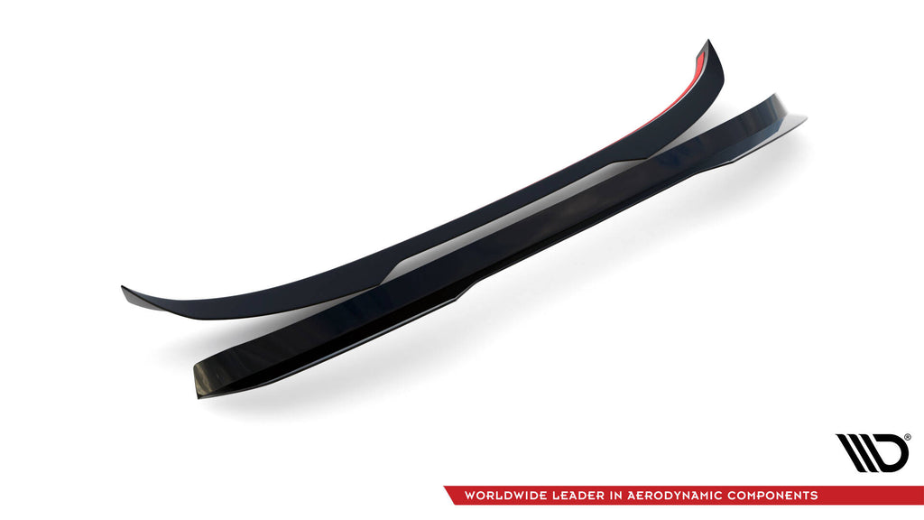 Maxton Design Spoiler CAP passend für Renault Megane GT Mk3 Facelift schwarz Hochglanz