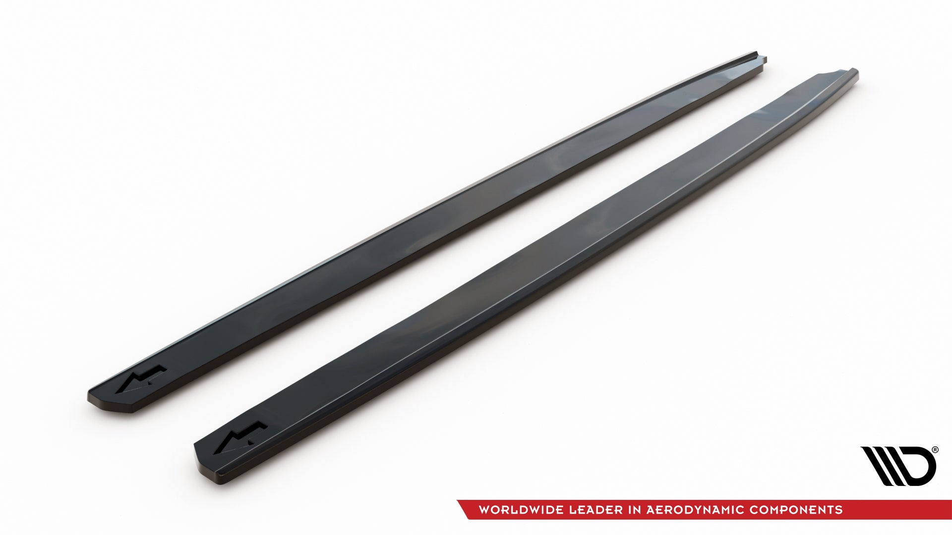 Maxton Design Street+ Seitenschweller Leisten passend für Seat Leon Cupra / FR / Standard Aero Mk3 / Mk3 Facelift schwarz Hochglanz