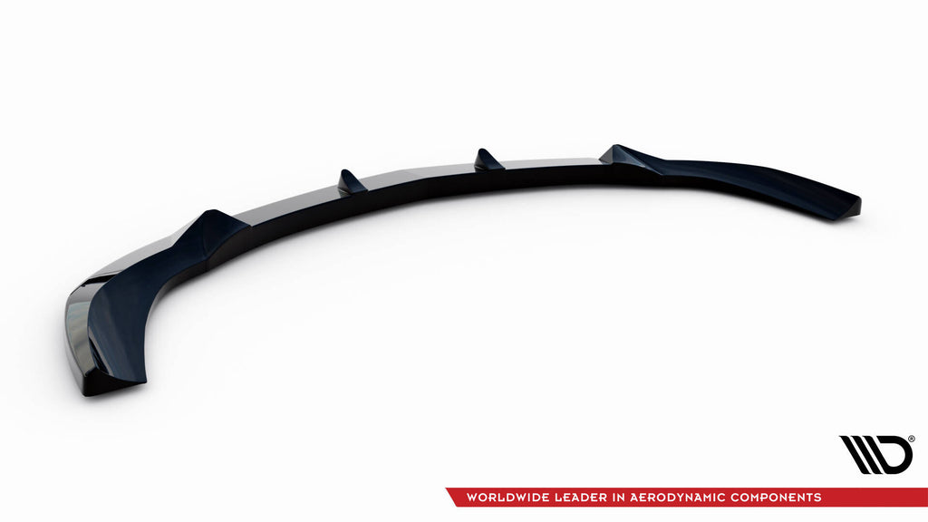 Maxton Design Street+ Spoilerlippe Front Ansatz V.2 passend für Mercedes-Benz CL 63 AMG C216 schwarz Hochglanz