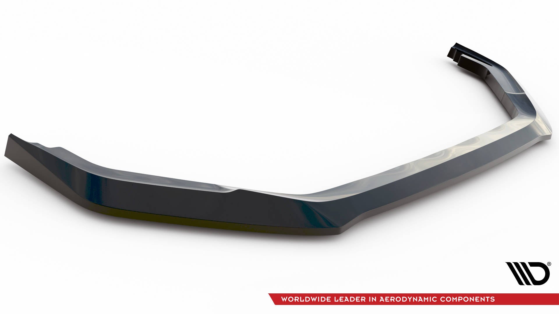 Maxton Design Street+ Spoilerlippe Front Ansatz V.1 passend für Honda Civic Type-R Mk 11 schwarz Hochglanz