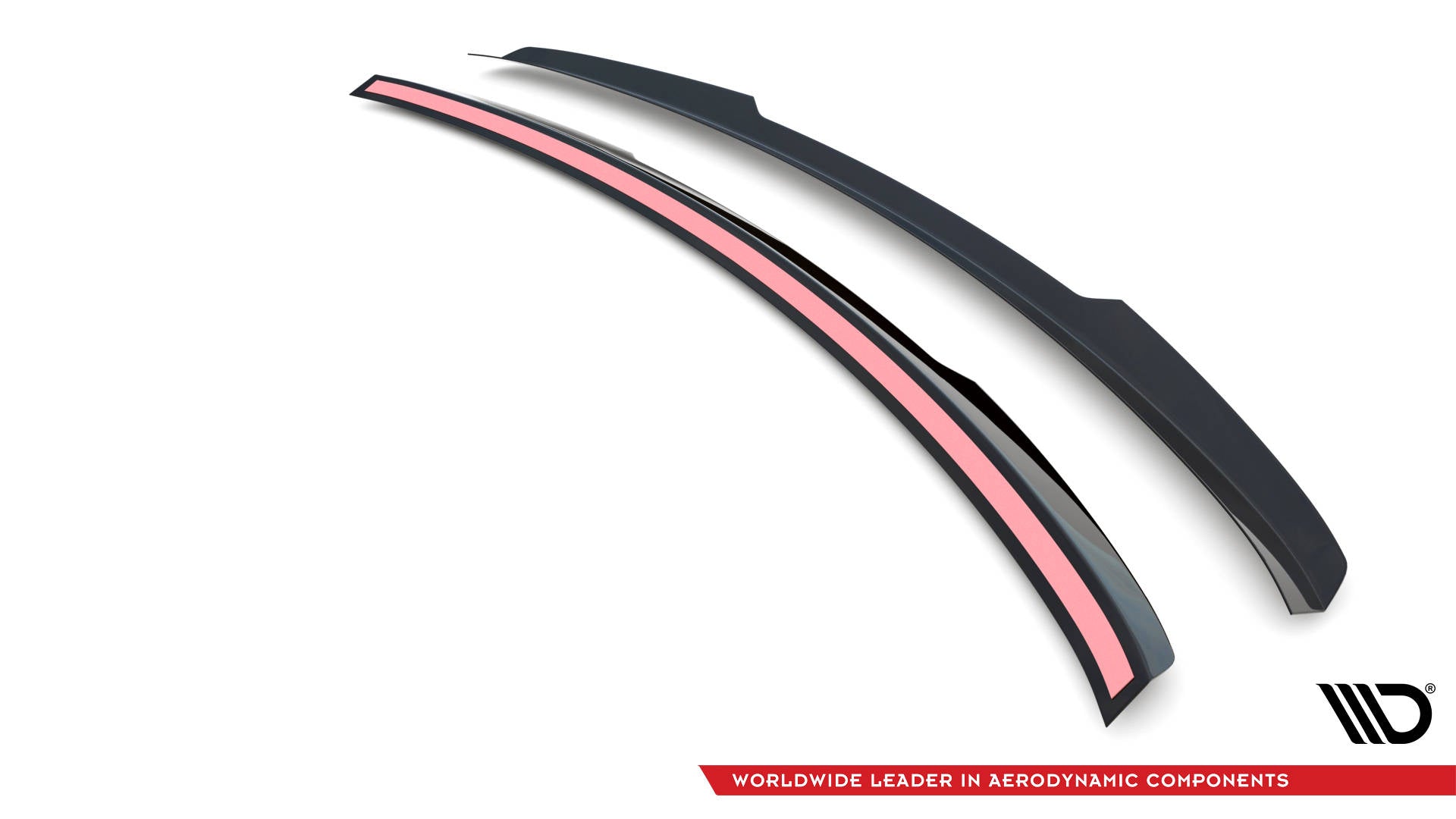 Maxton Design Niedriger Spoiler CAP V.2 passend für Audi RSQ8 Mk1 Facelift schwarz Hochglanz