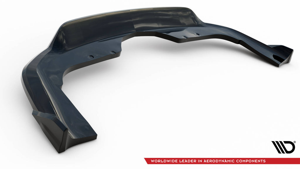 Maxton Design Street+ Mittlerer Diffusor RACE passend für BMW X5 M-Paket F15 schwarz Hochglanz