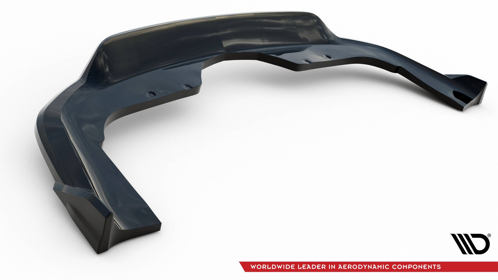 Maxton Design Street+ Mittlerer Diffusor RACE passend für BMW X5 M-Paket F15 schwarz Hochglanz