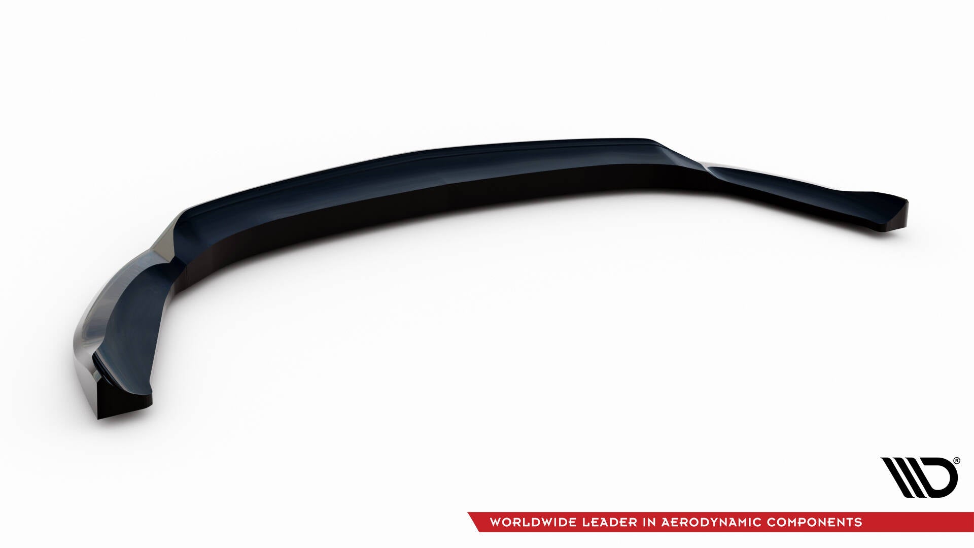 Maxton Design Street+ Spoilerlippe Front Ansatz passend für Mercedes-AMG A35 / A AMG-Line W177 Facelift schwarz Hochglanz