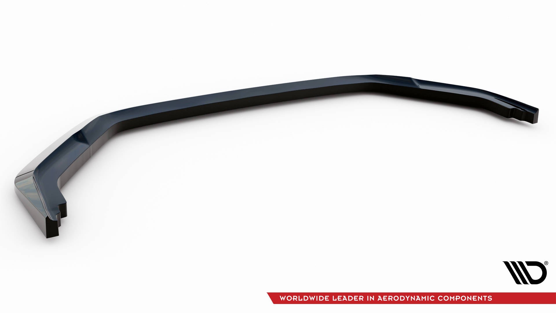 Maxton Design Street+ Spoilerlippe Front Ansatz V.1 passend für Honda Civic Type-R Mk 11 schwarz Hochglanz