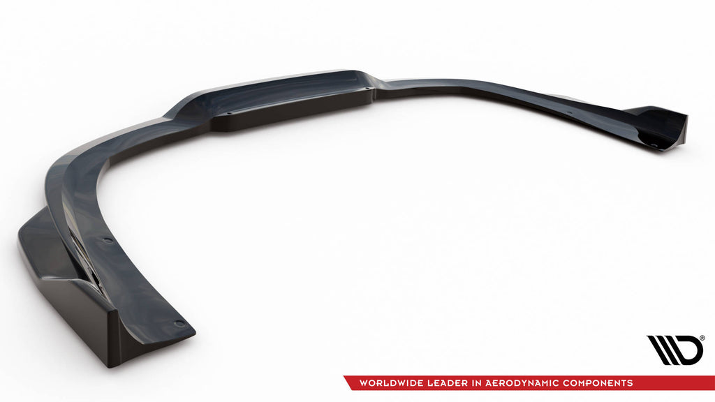 Maxton Design Street+ Mittlerer Diffusor RACE passend für Porsche 911 Turbo S 992 schwarz Hochglanz