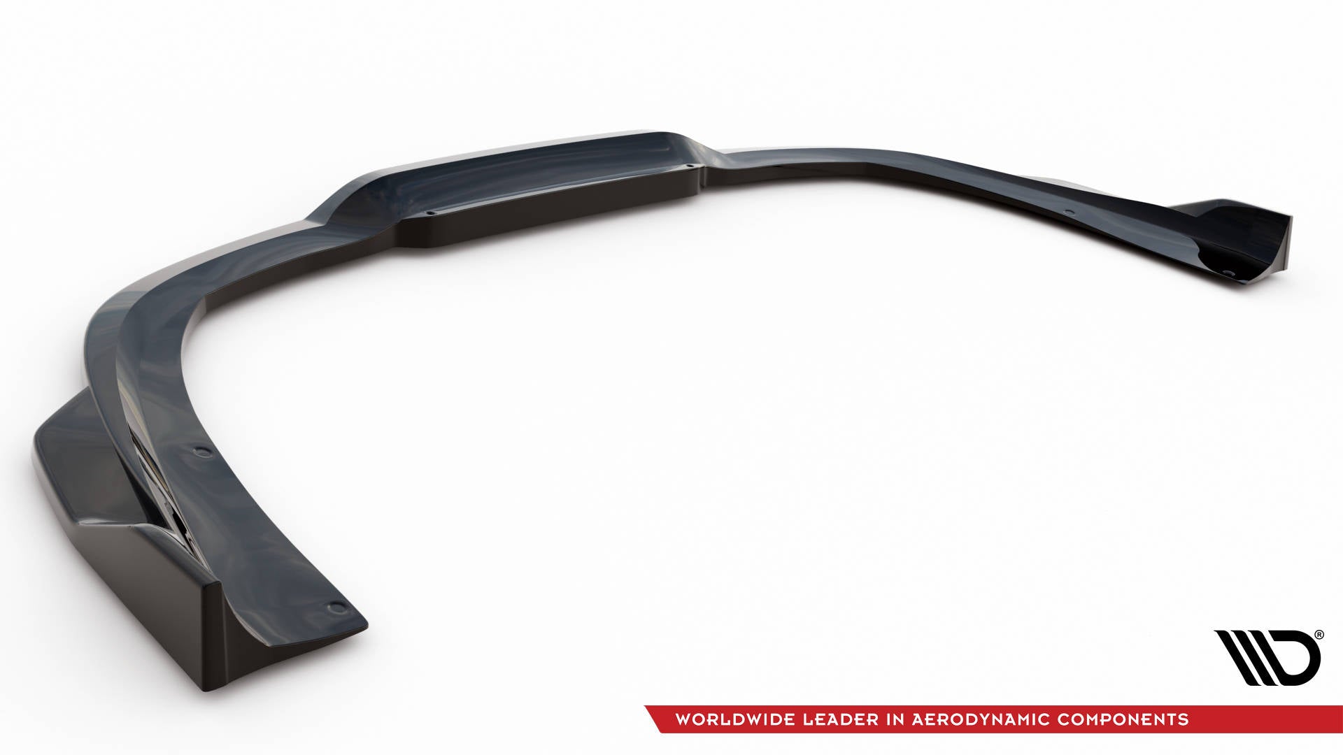 Maxton Design Street+ Mittlerer Diffusor RACE passend für Porsche 911 Turbo S 992 schwarz Hochglanz