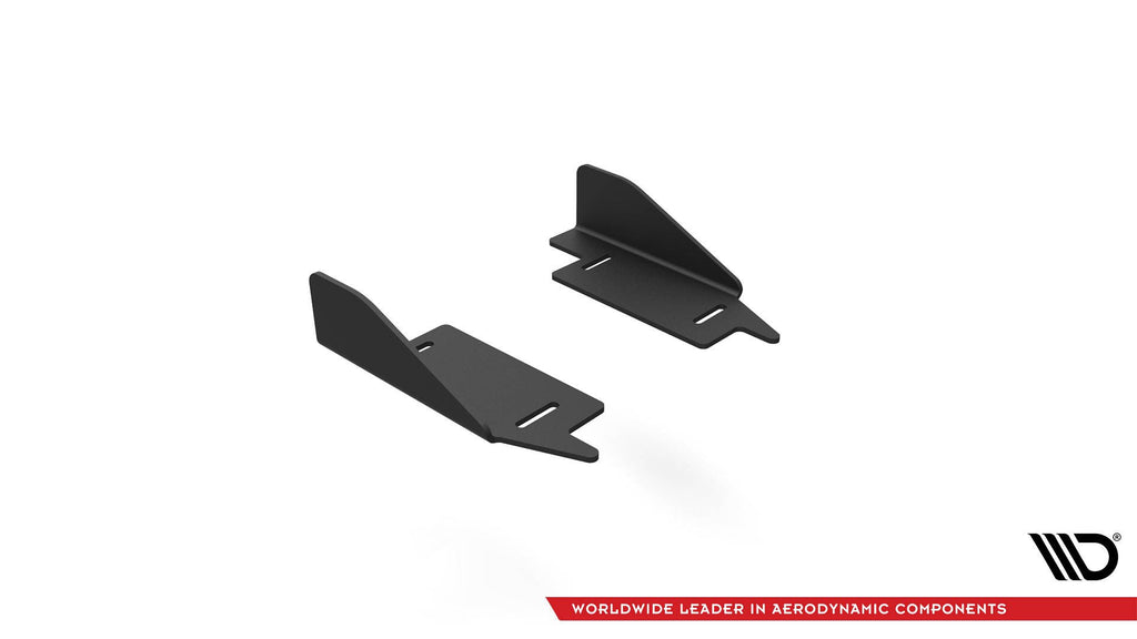 Maxton Design Seitenschweller Flaps passend für Seat Leon FR Mk4 schwarz Hochglanz
