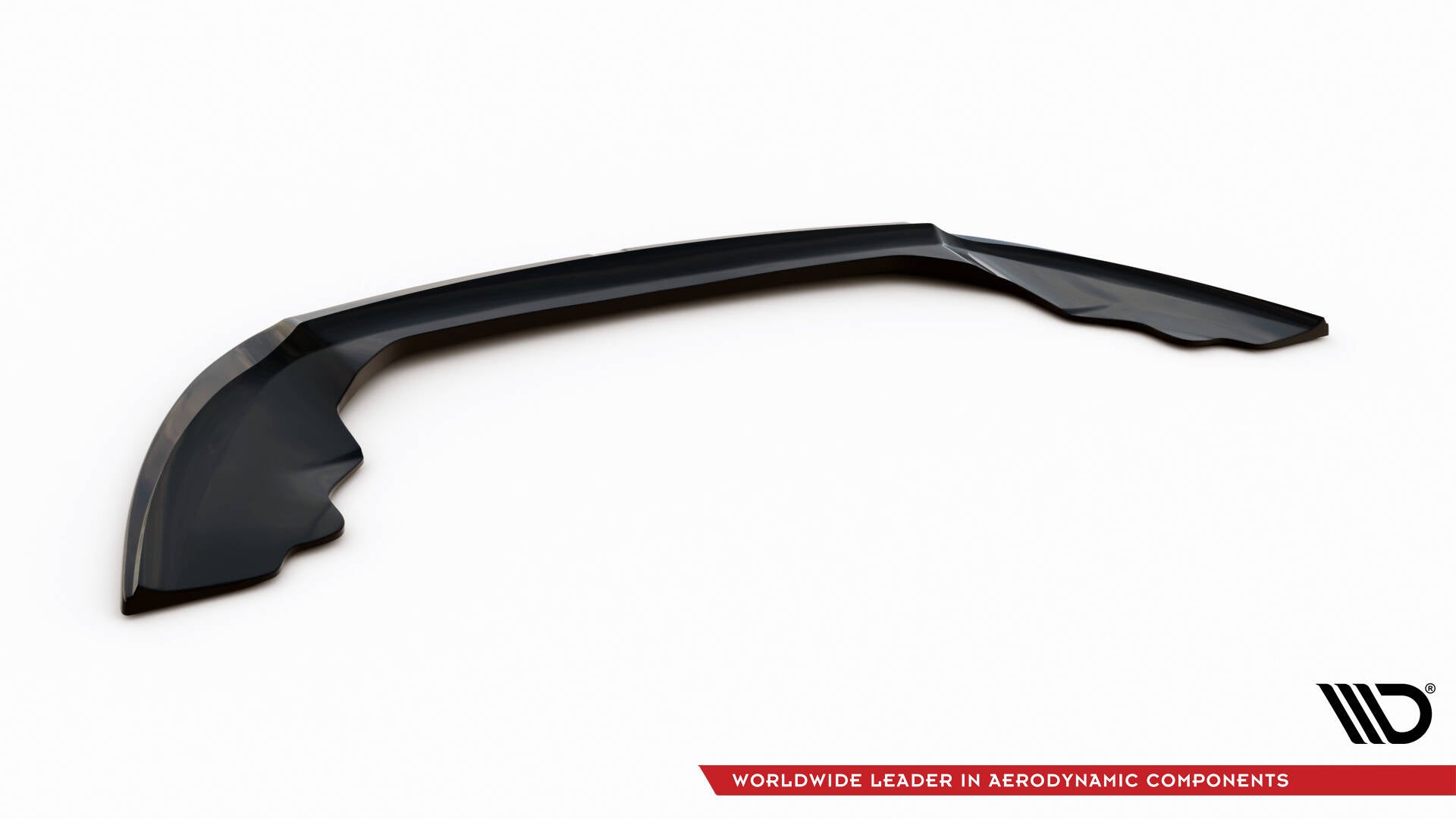 Maxton Design Street+ Spoilerlippe Front Ansatz V.3 passend für Ford Fiesta ST Mk7 FL schwarz Hochglanz