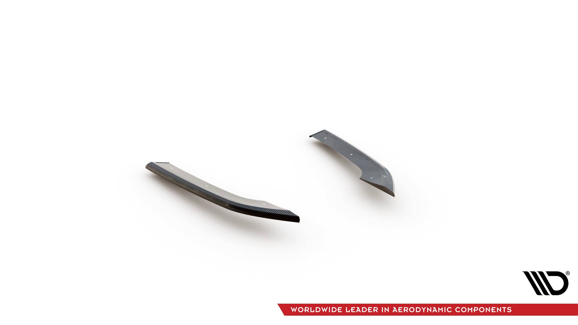 Maxton Design Prepreg Carbon Fiber Heck Ansatz Flaps Diffusor V.2 passend für Audi RS3 Limousine 8Y