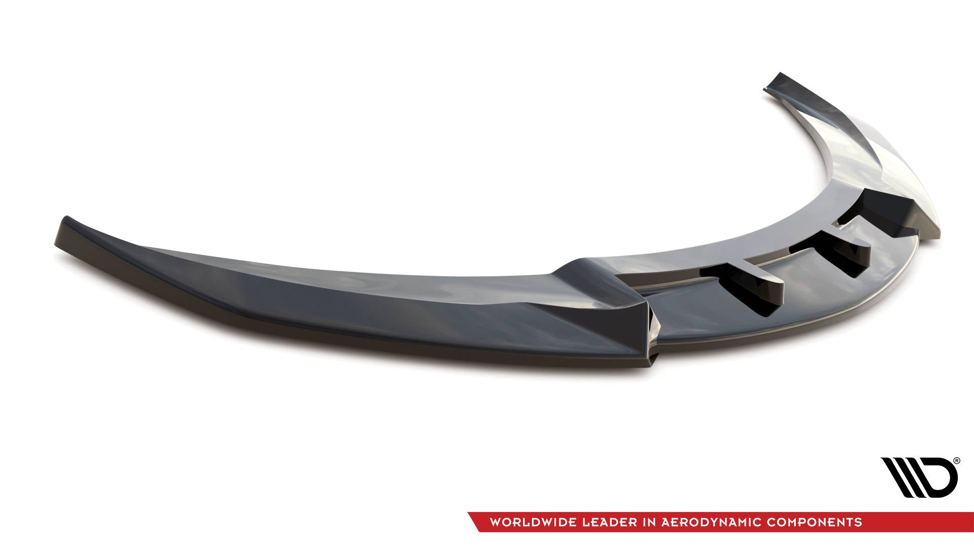 Maxton Design Street+ Spoilerlippe Front Ansatz V.2 passend für Opel Insignia OPC Mk1 schwarz Hochglanz