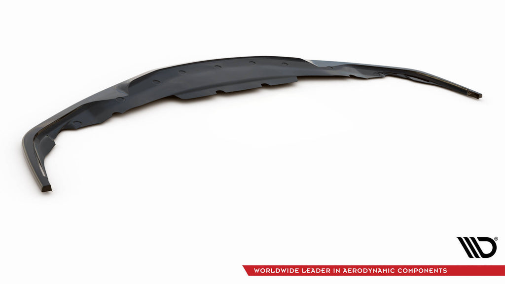 Maxton Design Street+ Spoilerlippe Front Ansatz V.2 passend für Toyota Supra Mk5 schwarz Hochglanz
