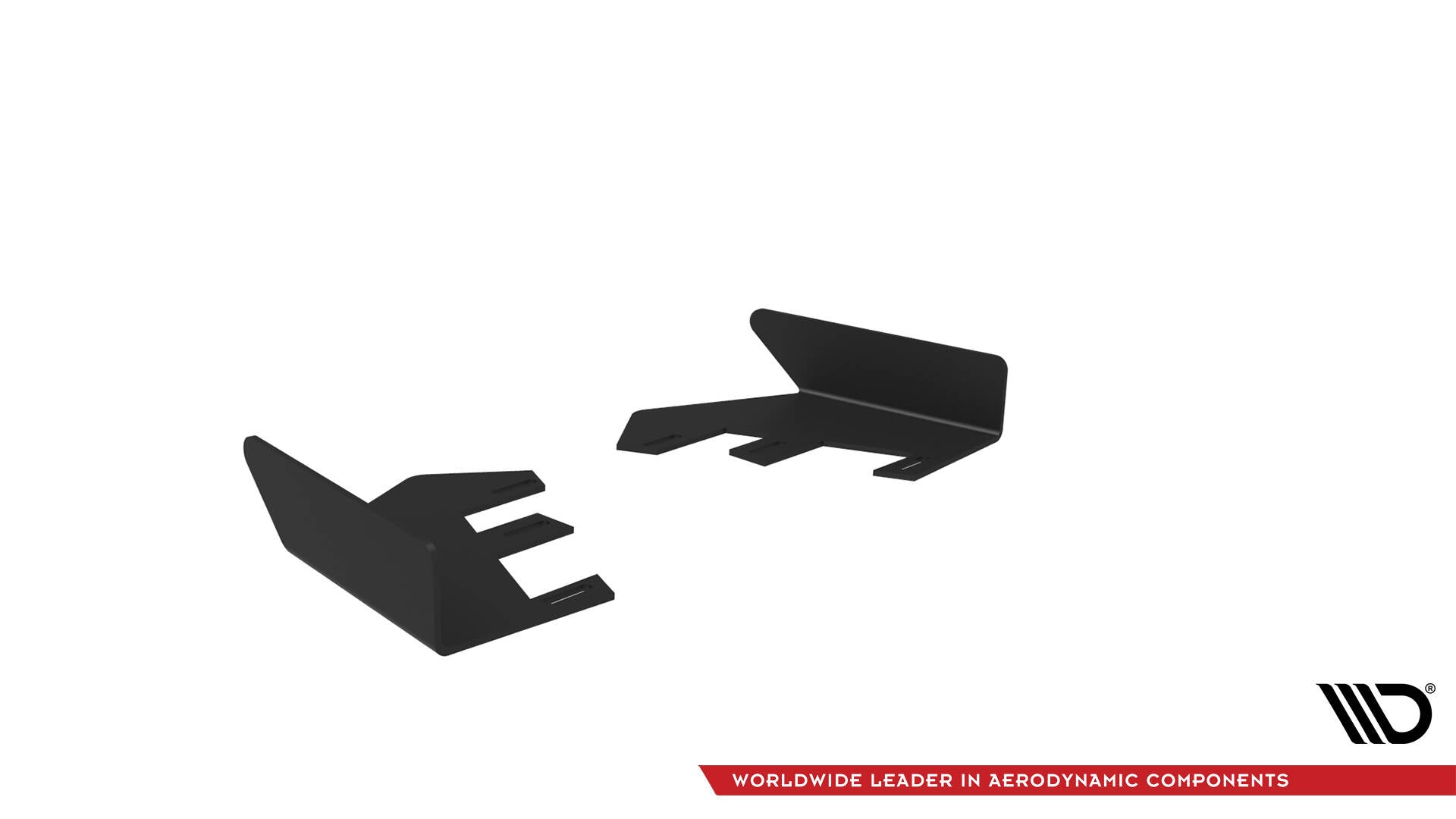 Maxton Design Hintere Seiten Flaps passend für Mercedes-AMG A35 Hatchback W177 schwarz Hochglanz