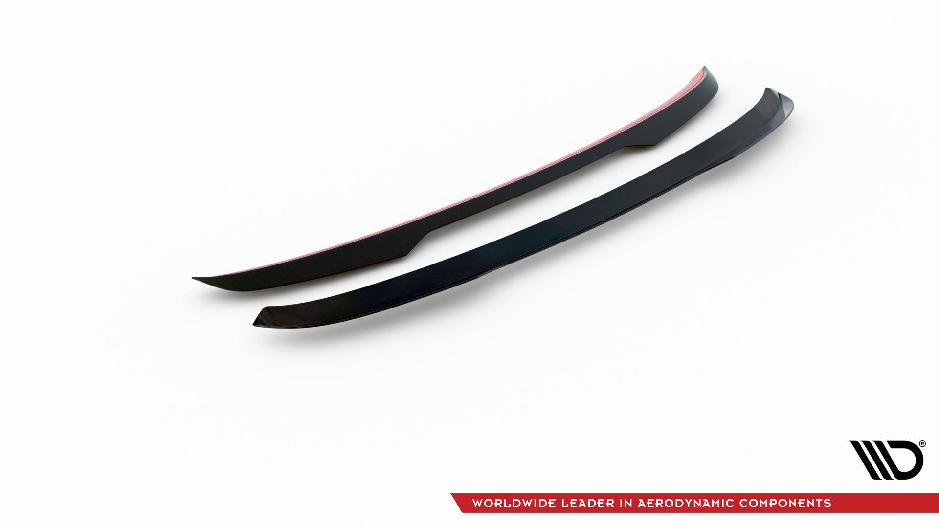 Maxton Design Spoiler CAP passend für Hyundai I20 Mk2 Facelift schwarz Hochglanz