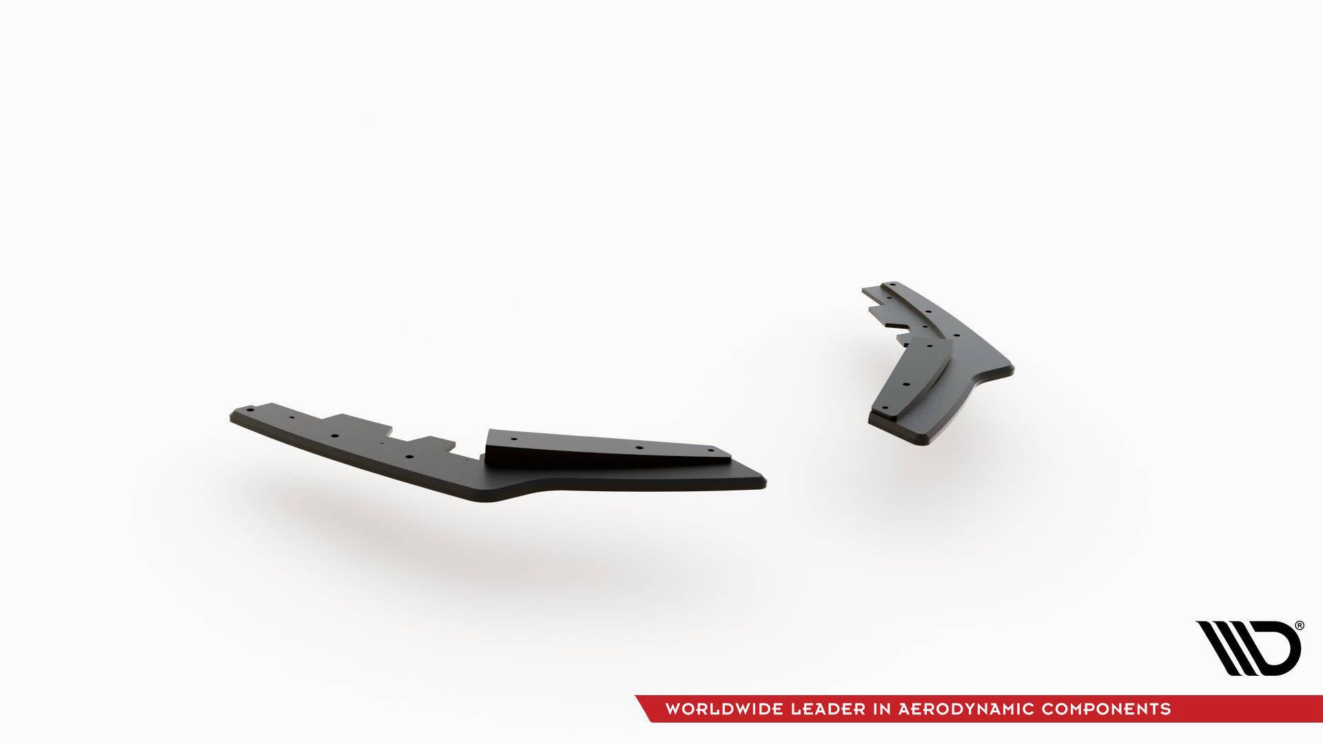 Maxton Design Street Pro Heck Ansatz Flaps Diffusor V.2 + Flaps passend für BMW 1er F20 M140i schwarz Hochglanz