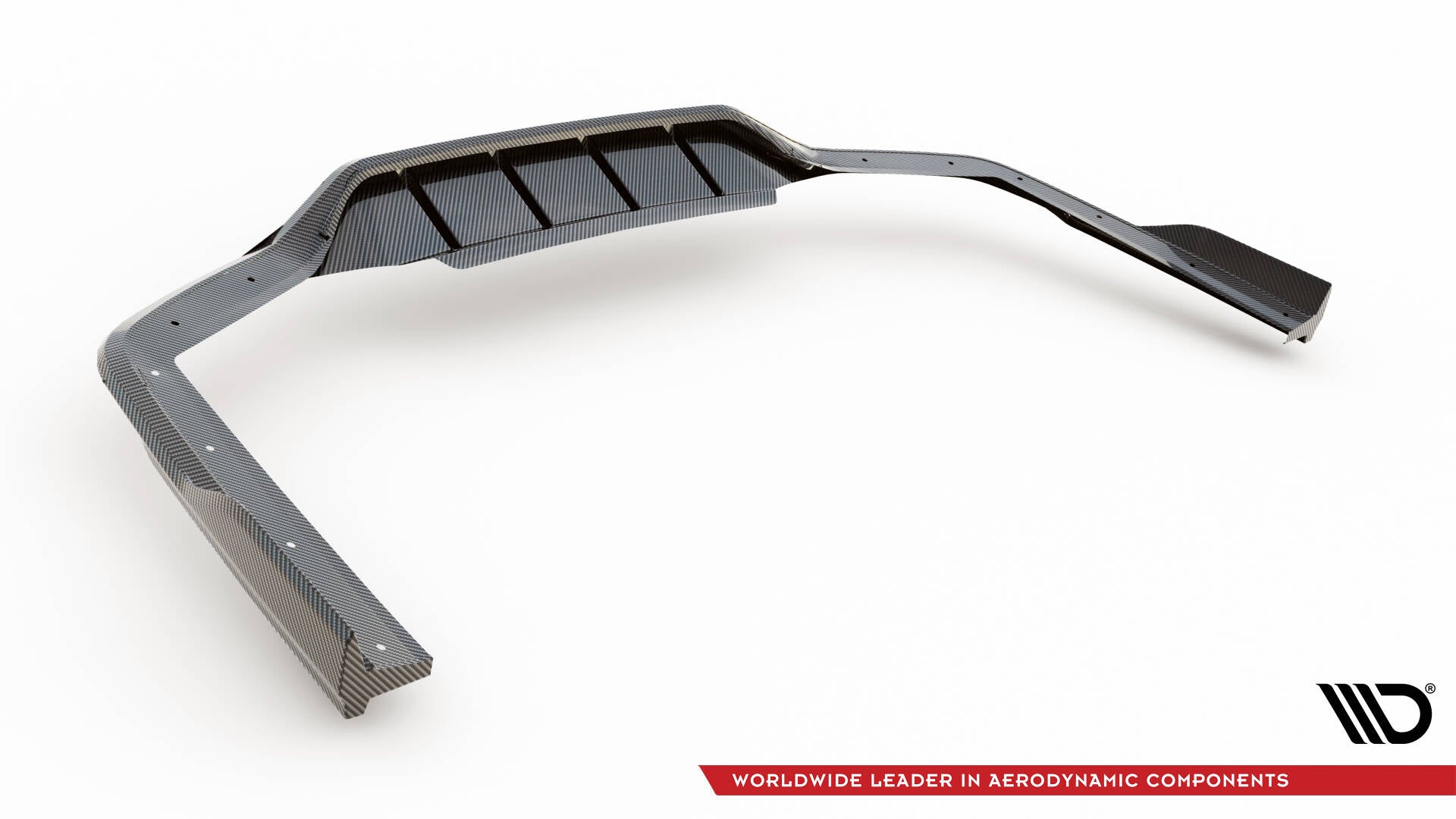 Maxton Design Prepreg Carbon Fiber Rear Splitter BMW 7 M-Paket G11 / G12 Facelift für BMW 7er G11