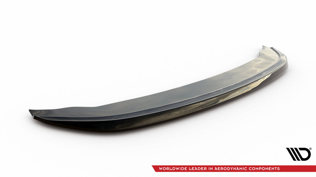 Maxton Design Street+ Spoilerlippe Front Ansatz V.7 passend für VW Golf R Hatchback / Variant Mk8 schwarz Hochglanz
