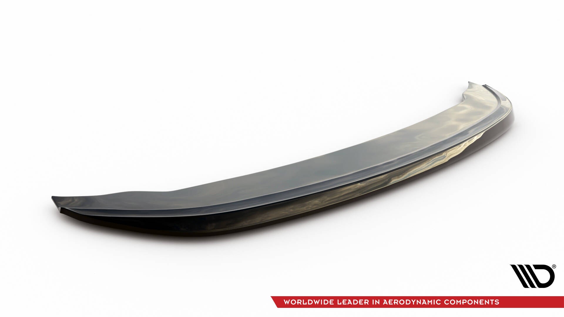 Maxton Design Street+ Spoilerlippe Front Ansatz V.7 passend für VW Golf R Hatchback / Variant Mk8 schwarz Hochglanz