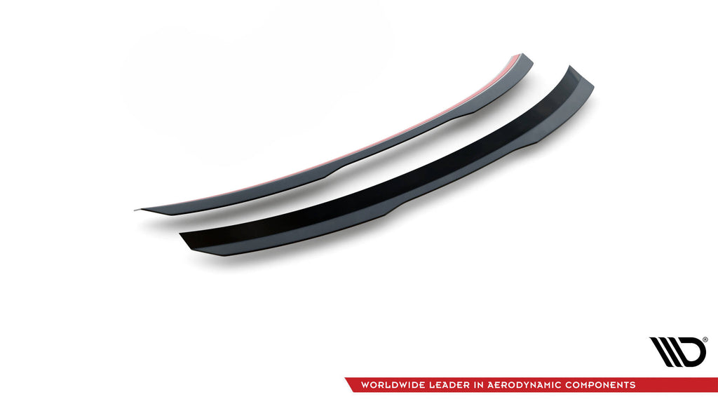 Maxton Design Spoiler CAP passend für Seat Leon Cupra / FR Mk2 schwarz Hochglanz