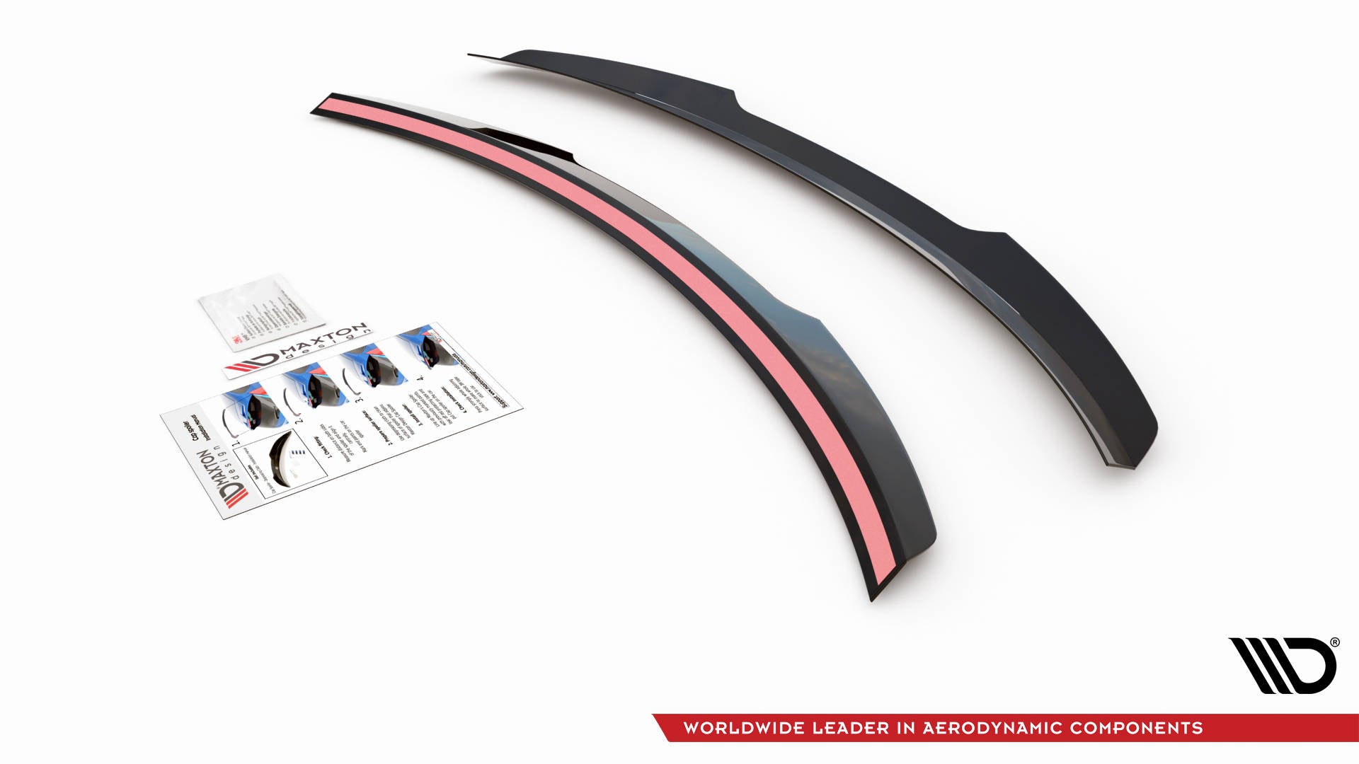 Maxton Design Spoiler CAP passend für Kia Optima Mk4 schwarz Hochglanz