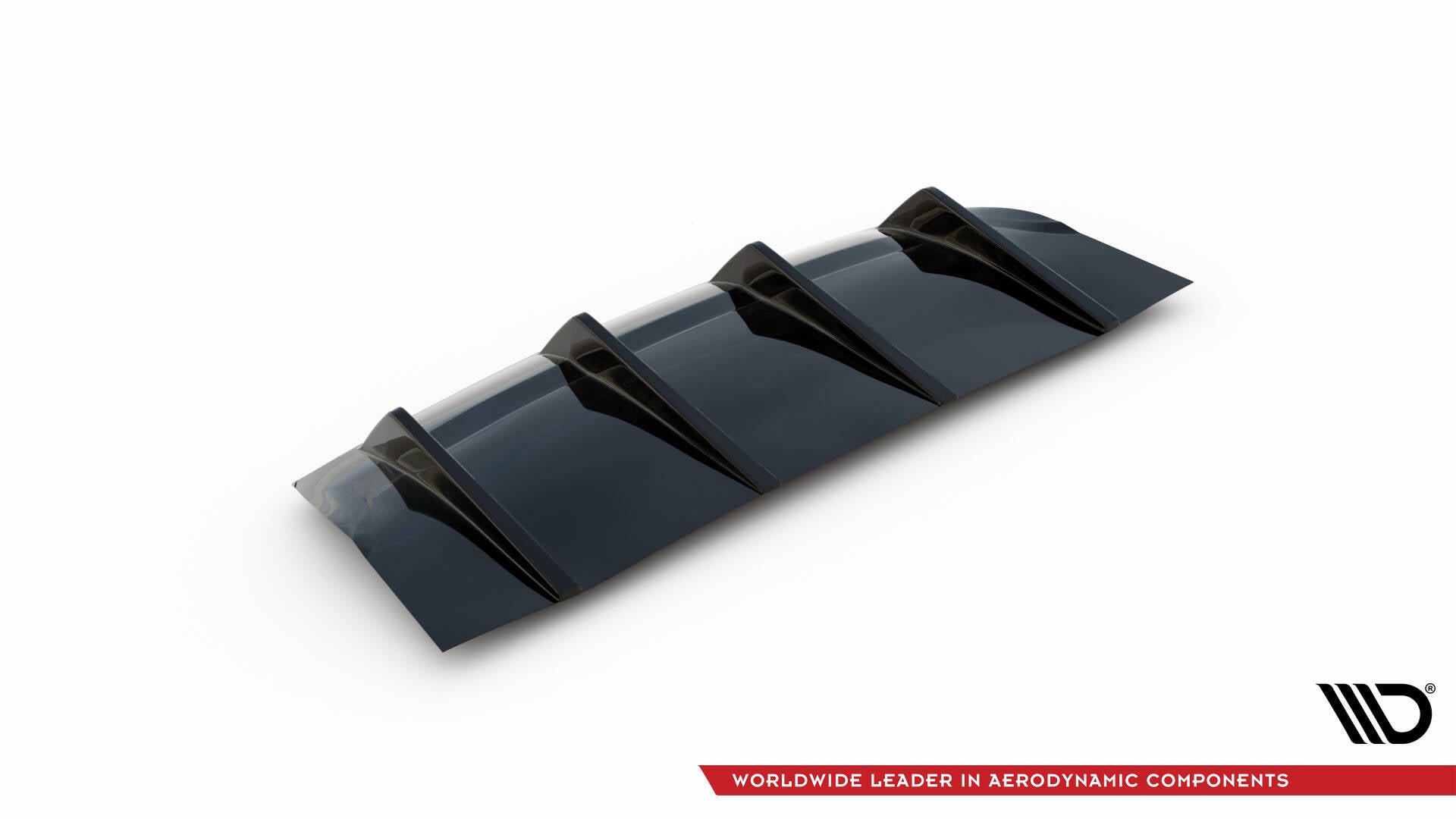 Maxton Design Diffusor Heck Ansatz passend für Porsche Panamera GTS 971 schwarz Hochglanz