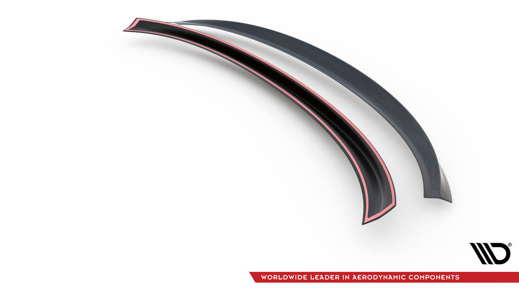 Maxton Design 3D Spoiler CAP V.2 passend für BMW X6 F16 M-Paket / X6 M F86 schwarz Hochglanz
