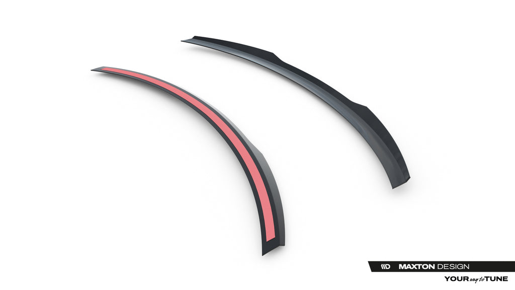 Maxton Design Spoiler CAP passend für Mercedes-AMG GT R C190 Facelift schwarz Hochglanz