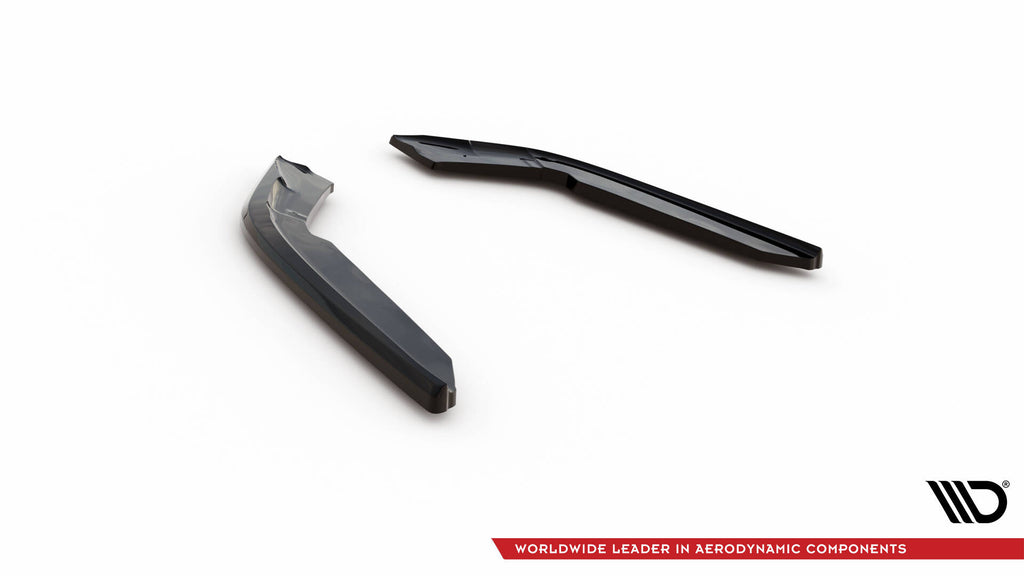 Maxton Design Heck Ansatz Flaps Diffusor V.4 passend für BMW 4er Coupe M-Paket F32 schwarz Hochglanz