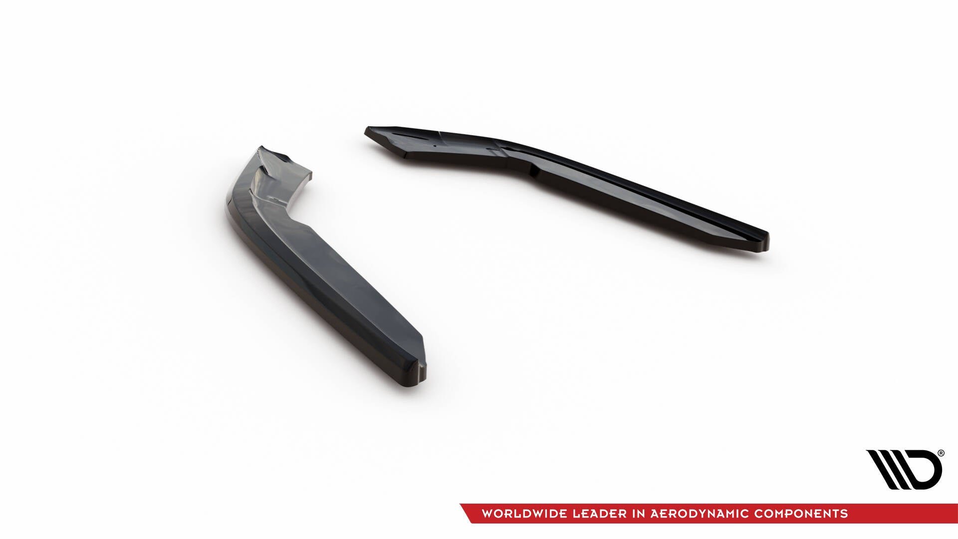 Maxton Design Heck Ansatz Flaps Diffusor V.4 passend für BMW 4er Coupe M-Paket F32 schwarz Hochglanz