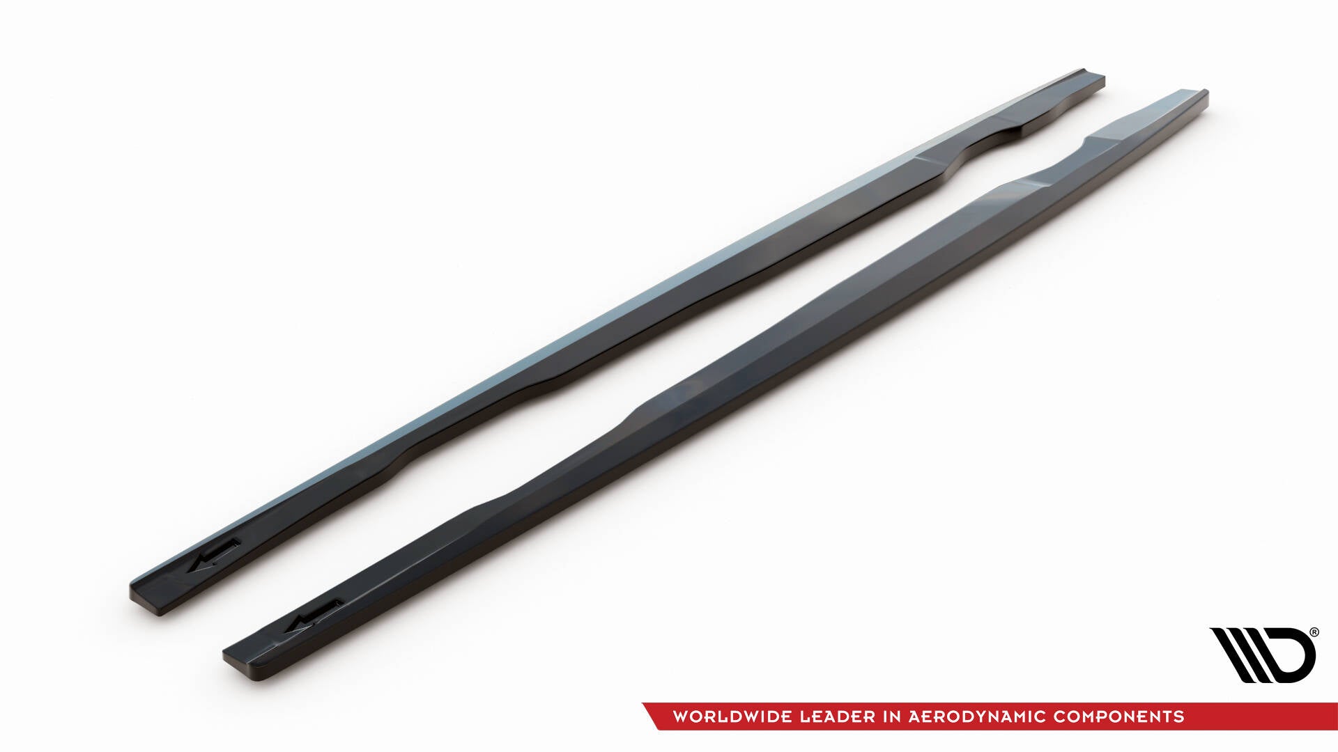Maxton Design Street+ Seitenschweller Leisten passend für Audi A7 RS7 Look C7 schwarz Hochglanz
